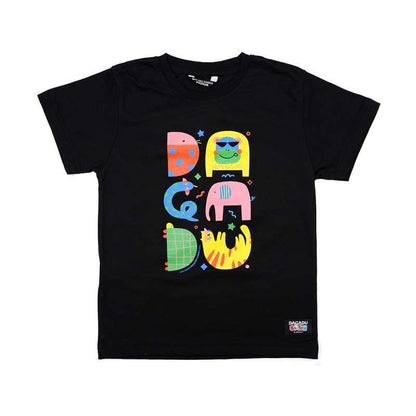 Dagadu Kaos Anak Usia 0-7 Tahun Dagazoo - Hitam
