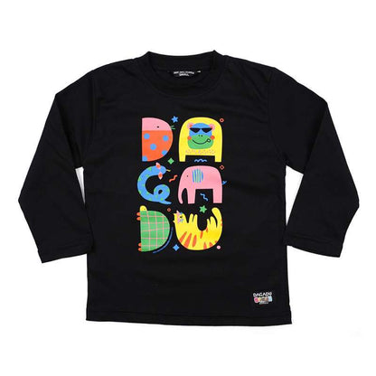 Dagadu Kaos Anak Usia 0-7 Tahun Dagazoo - Hitam