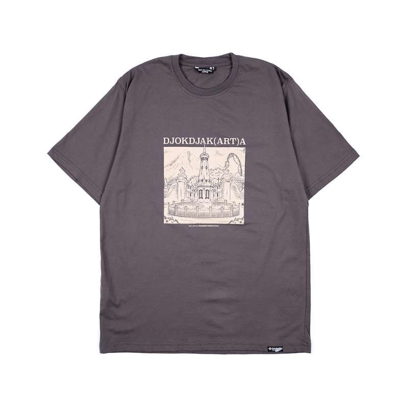 Dagadu Kaos Djokdja ART - Charcoal