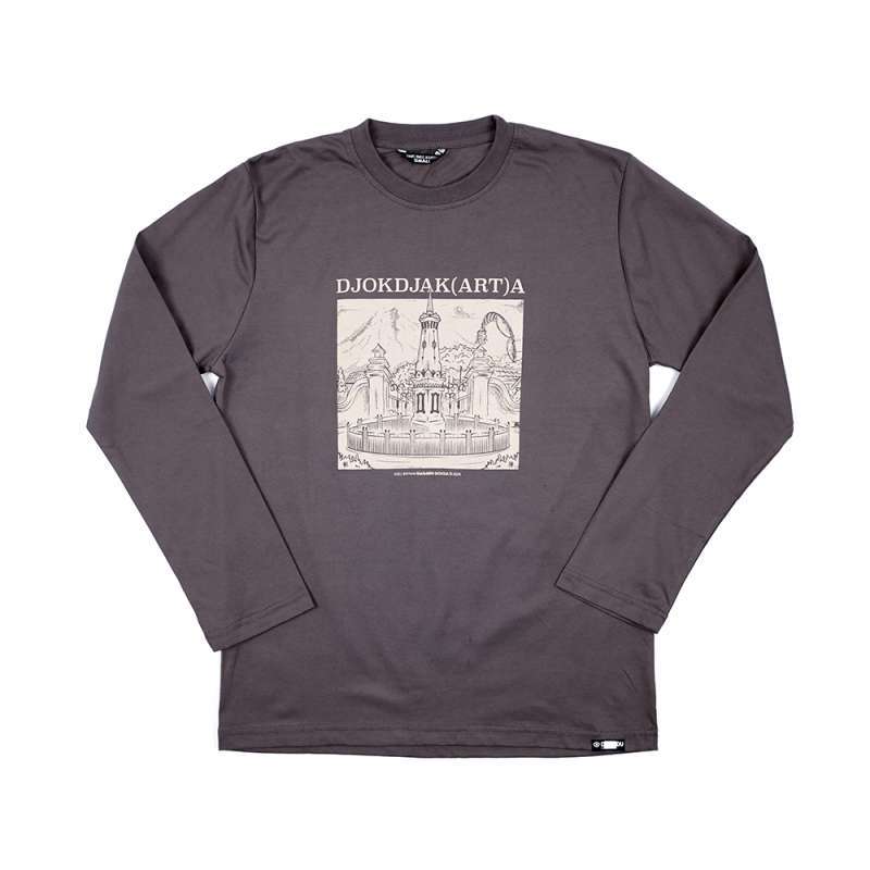 Dagadu Kaos Djokdja ART - Charcoal