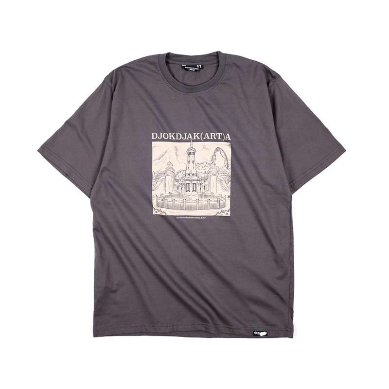 Dagadu Kaos Djokdja ART - Charcoal
