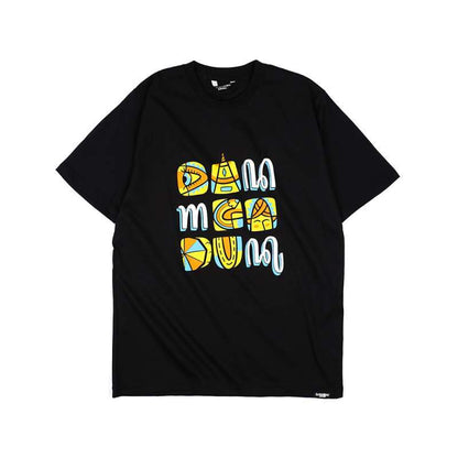 Dagadu Kaos Free Form - Hitam