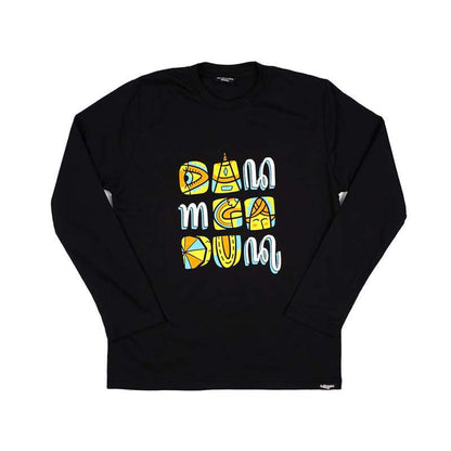 Dagadu Kaos Free Form - Hitam