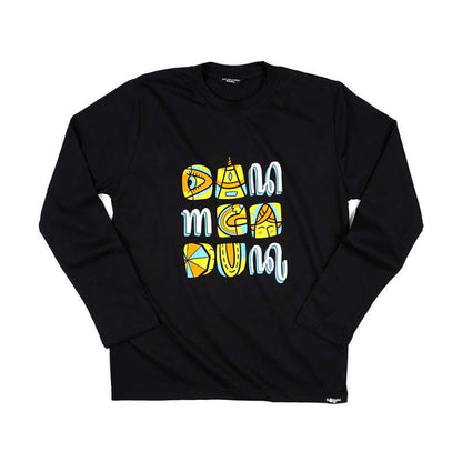 Dagadu Kaos Free Form - Hitam