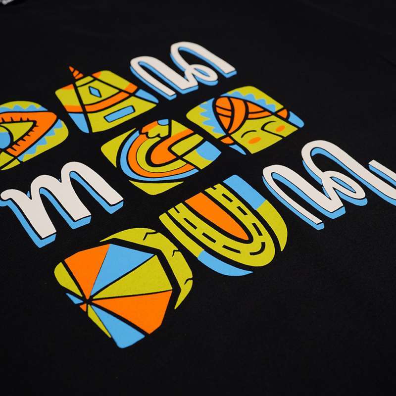 Dagadu Kaos Free Form - Hitam