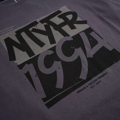 Dagadu Kaos Oversize NTYFR BW - Charcoal