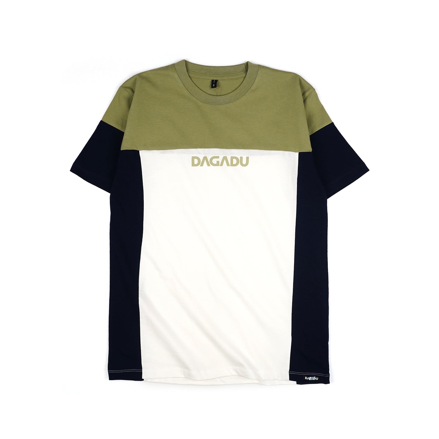 Dagadu Kaos Cut n Sew - Olive Navy