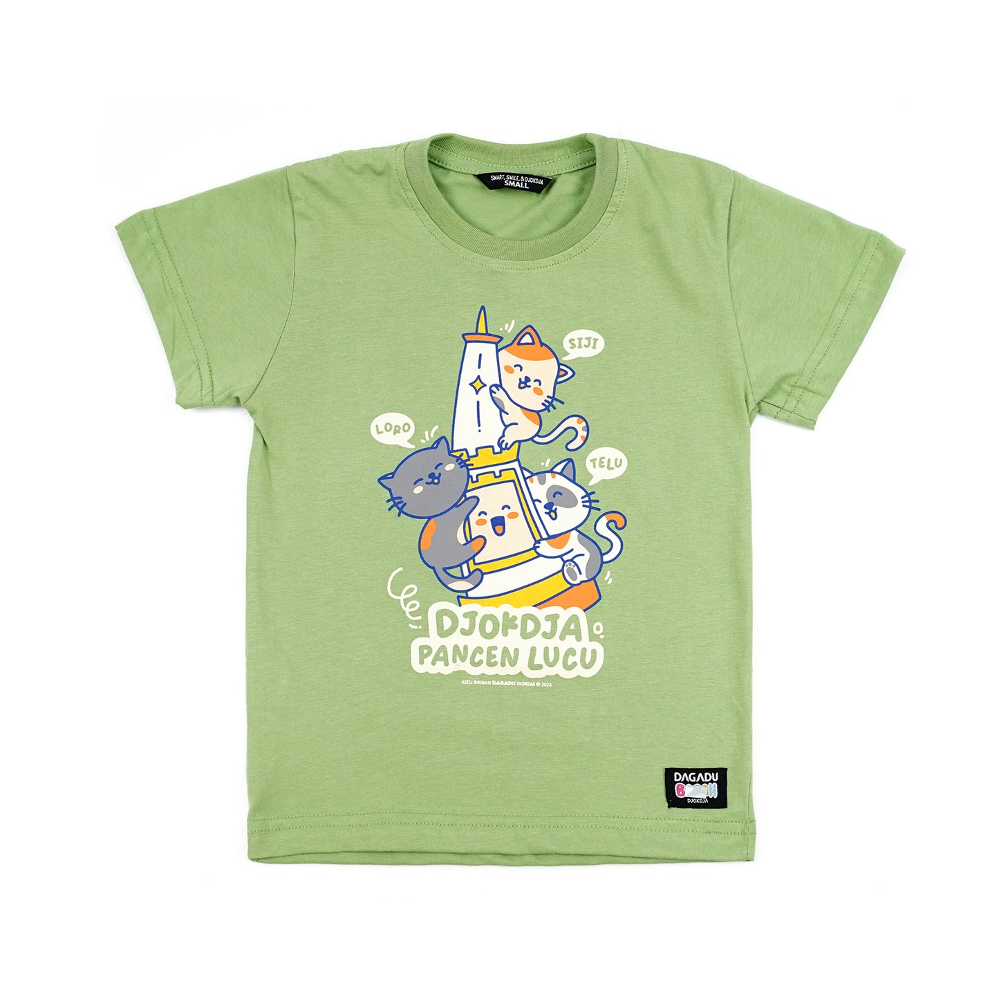 Dagadu Kaos Anak 0-7 Tahun Pengen Lucu - Matcha