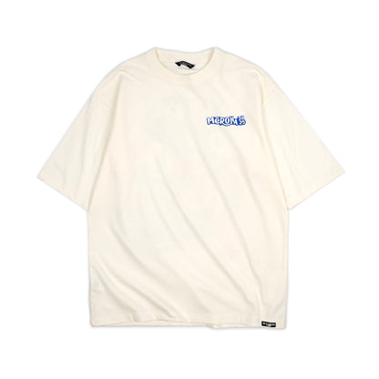 Dagadu Official Merch Merona 2025 Kaos Oversize - Off White
