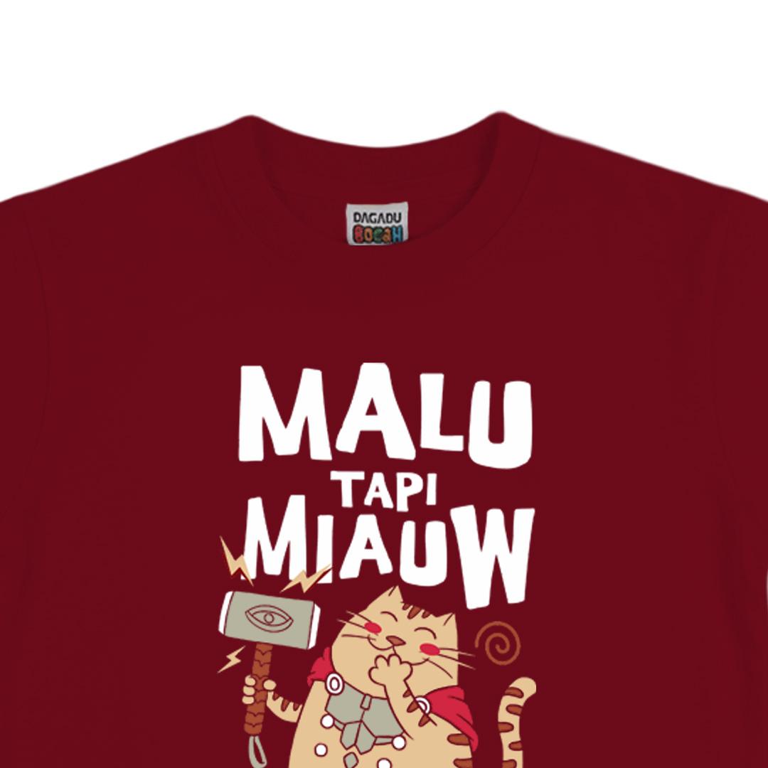Dagadu Kaos Pria Lengan Panjang Reguler Maluw Cotton Combed 24S