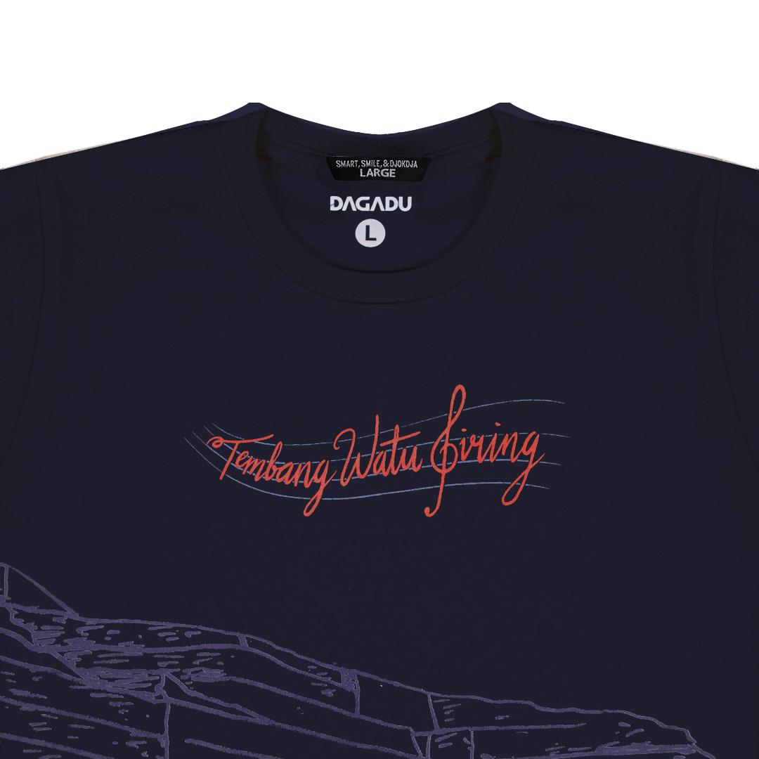 Dagadu T-shirt Regular Tembang Giring - Kaos Unisex