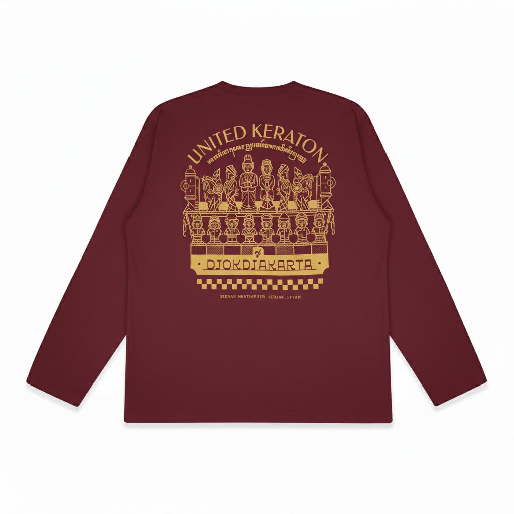 Dagadu T-Shirt Long Sleeve Djokchess | Kaos Lengan Panjang Pria Wanita | Cotton Combed
