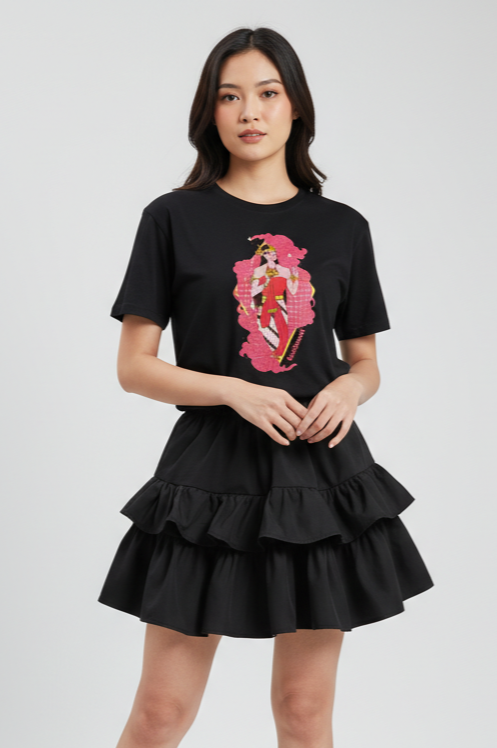 Dagadu T-shirt Regular Wayang Mae - Kaos Unisex