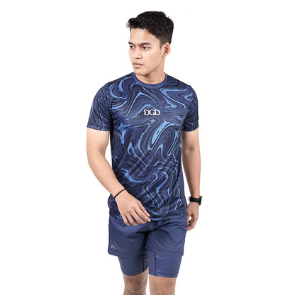 DGD Indonesia Running Jersey - Biru