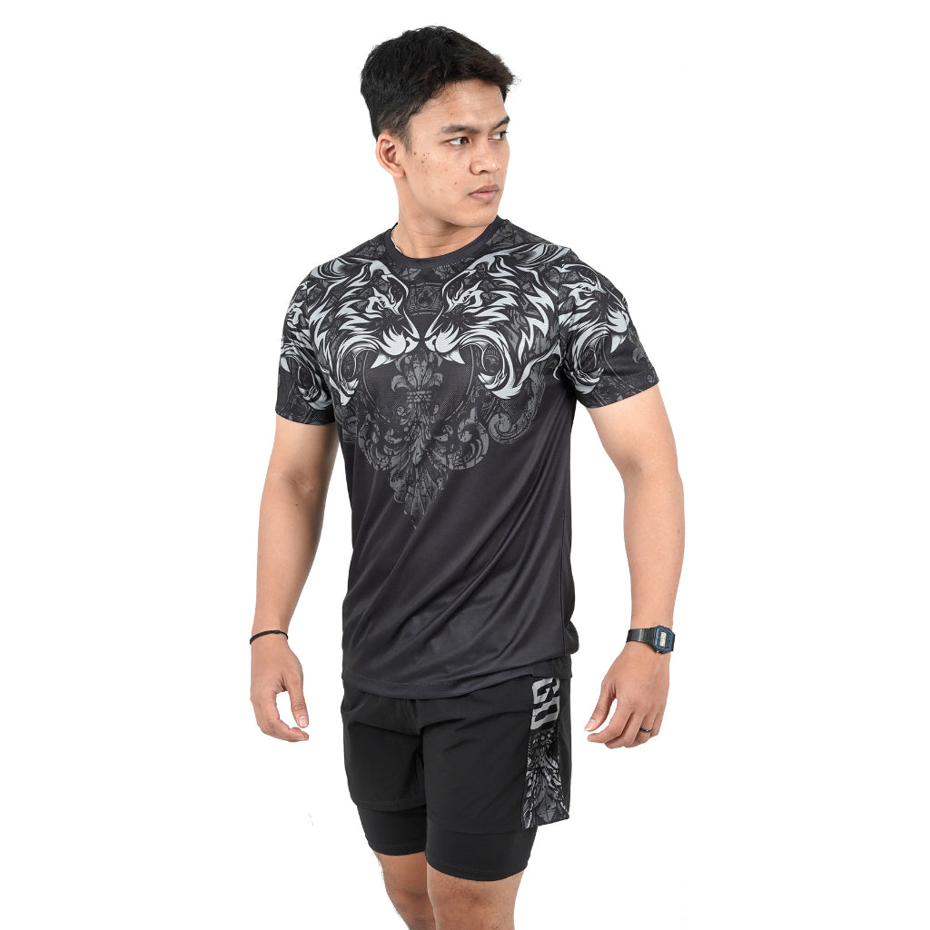 DGD Indonesia Running Jersey Tiger - Hitam