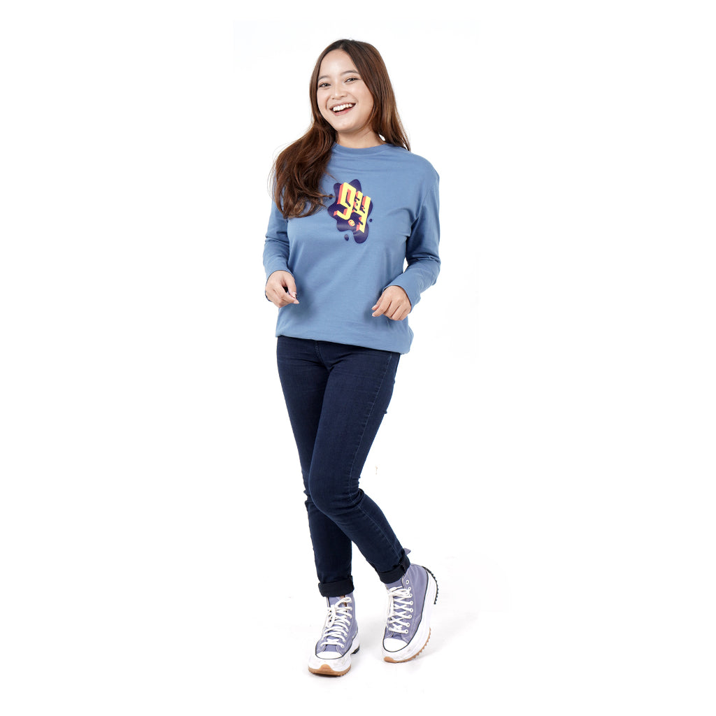 Dagadu Kaos Lumer 94 - Steel Blue