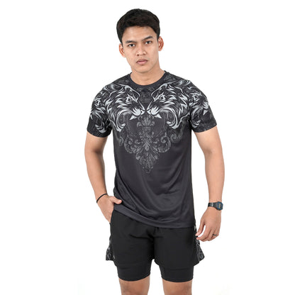 DGD Indonesia Running Jersey Tiger - Hitam