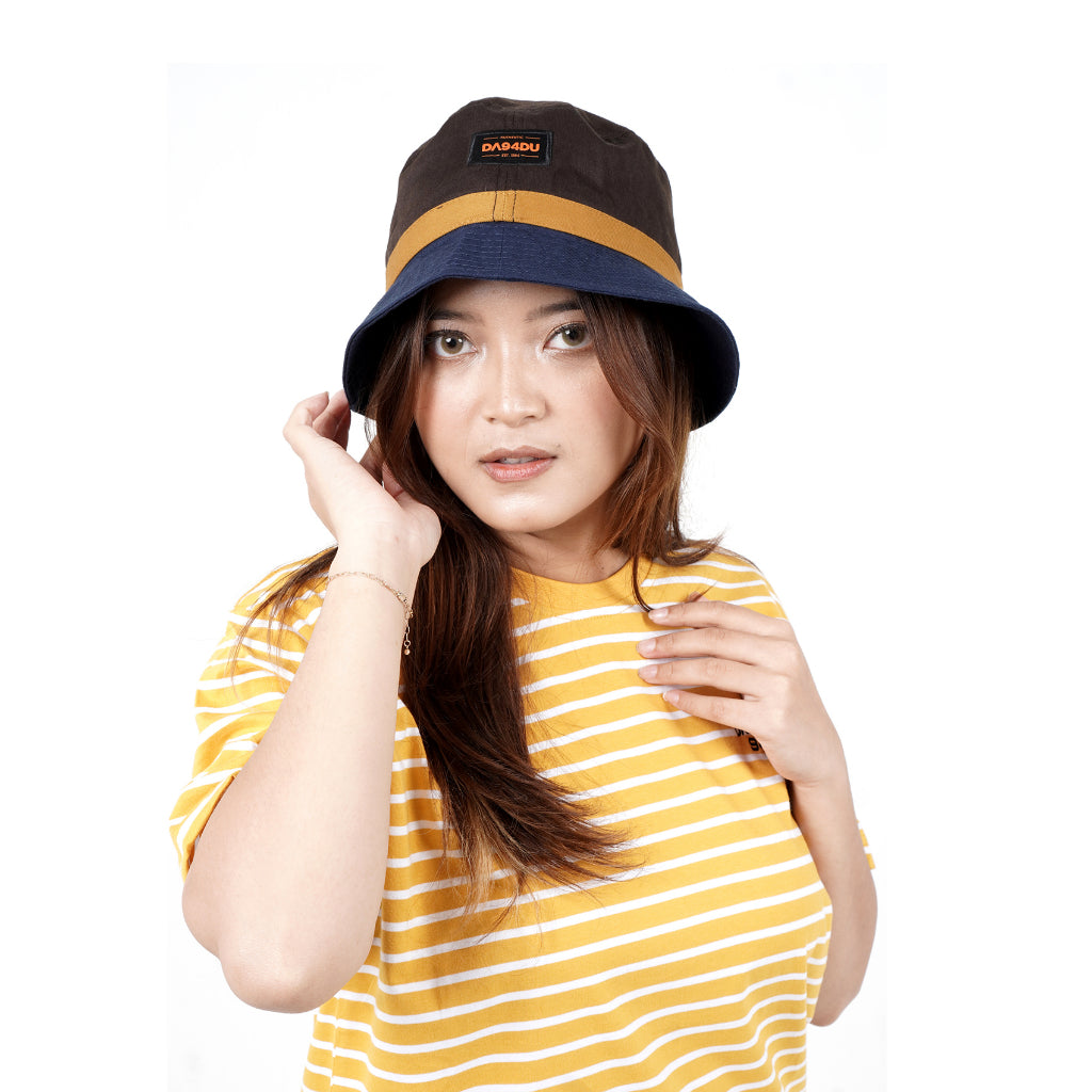 Dagadu Topi Bucket Hat 1994 - Coklat