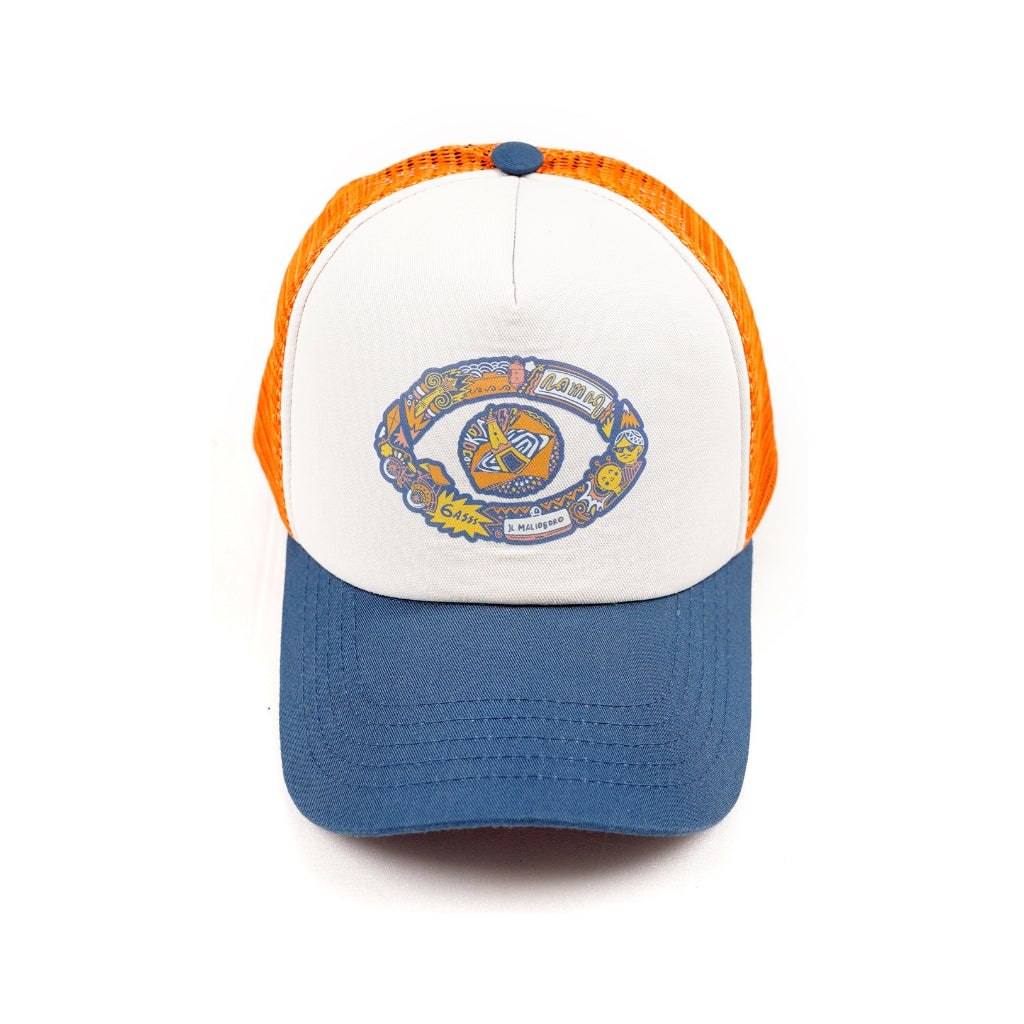 Dagadu Topi Trucker Gas Djokdja