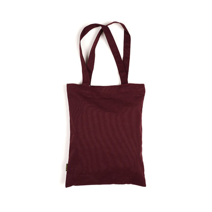 Dagadu Totebag Riting - Merah Maroon