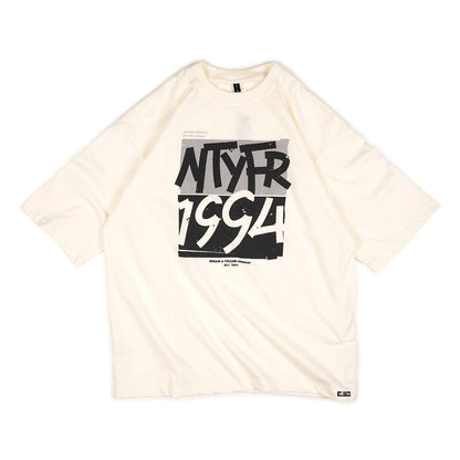 Dagadu Kaos Oversize NTYFR BW - Putih