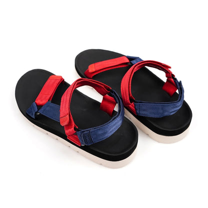 Dagadu Sandal Hiking Stripe - Red Navy