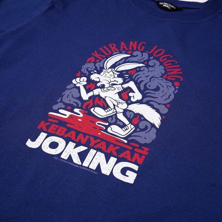 Dagadu Kaos Jogking - Blue Depth