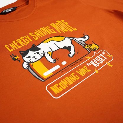 Dagadu Kaos Lengan Pendek Keset - Autumn Orange