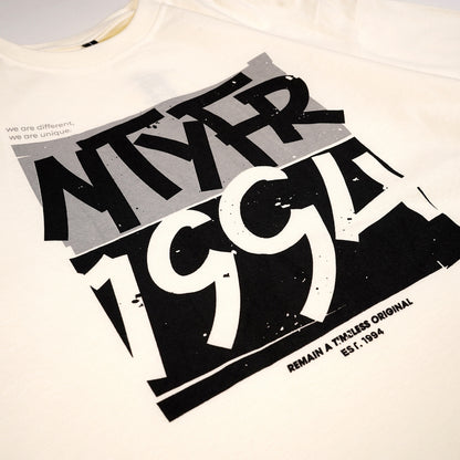 Dagadu Kaos Oversize NTYFR BW - Putih