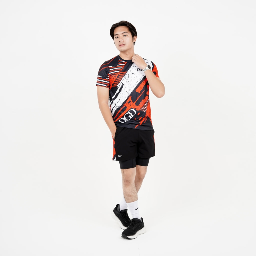 Dagadu Jersey Peta - Hitam