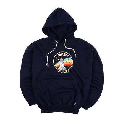 Dagadu Lengan Panjang Hoodie Nyasar - Navy