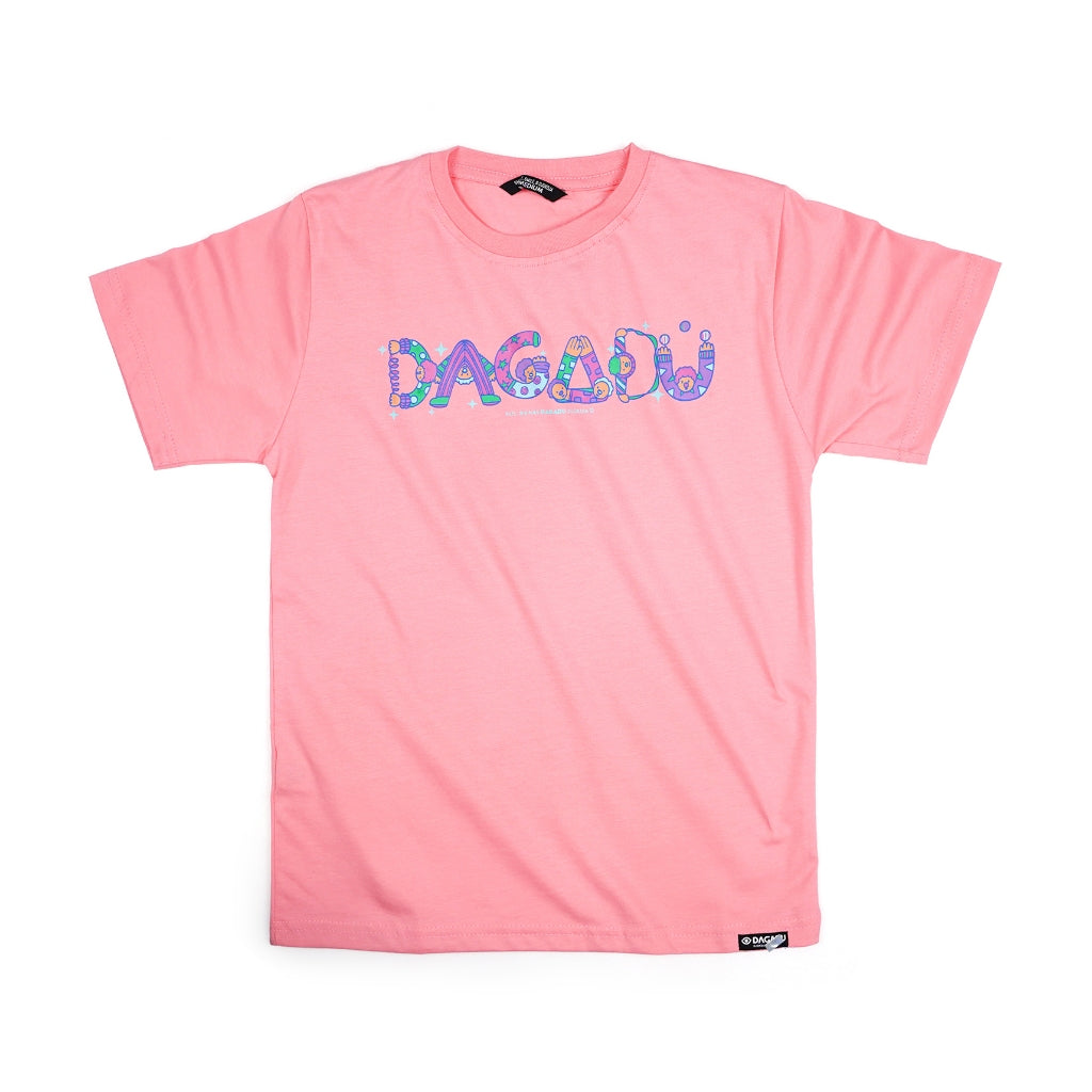 Dagadu Kaos Anak Usia 7-14 Tahun Dagadu Clown - Flamingo Pink