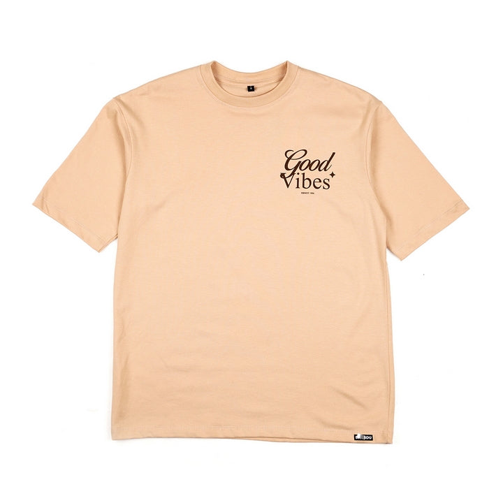 Dagadu Kaos Oversize Good Vibes - Beige