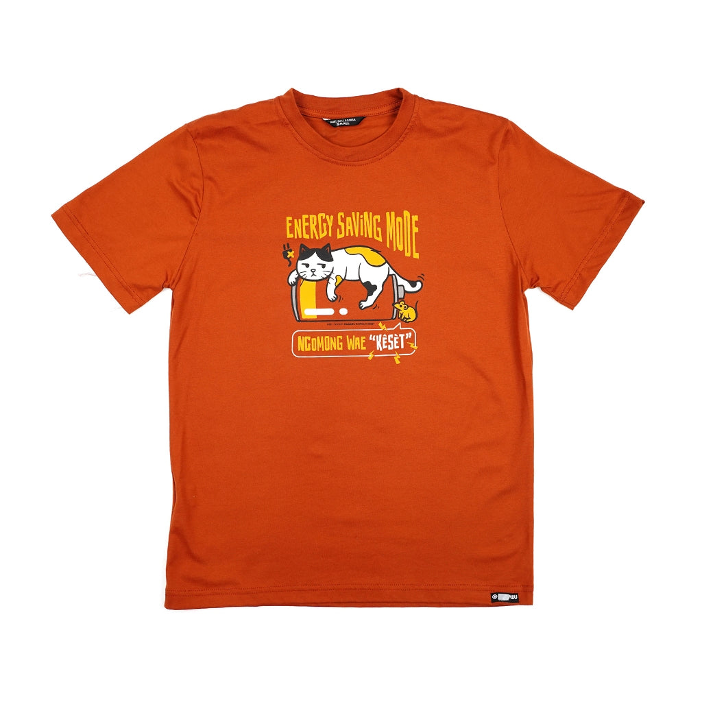 Dagadu Kaos Lengan Pendek Keset - Autumn Orange