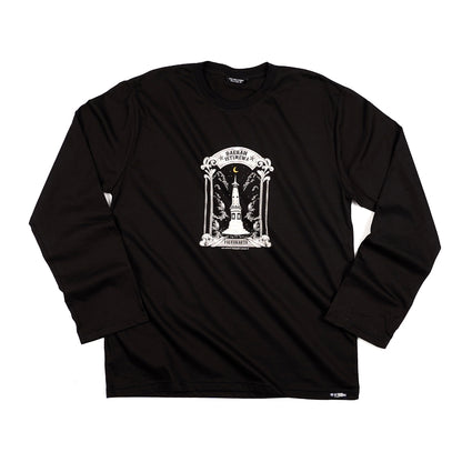 Dagadu Kaos The Moon Tugu - Hitam