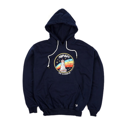 Dagadu Lengan Panjang Hoodie Nyasar - Navy