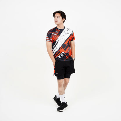 Dagadu Jersey Peta - Hitam