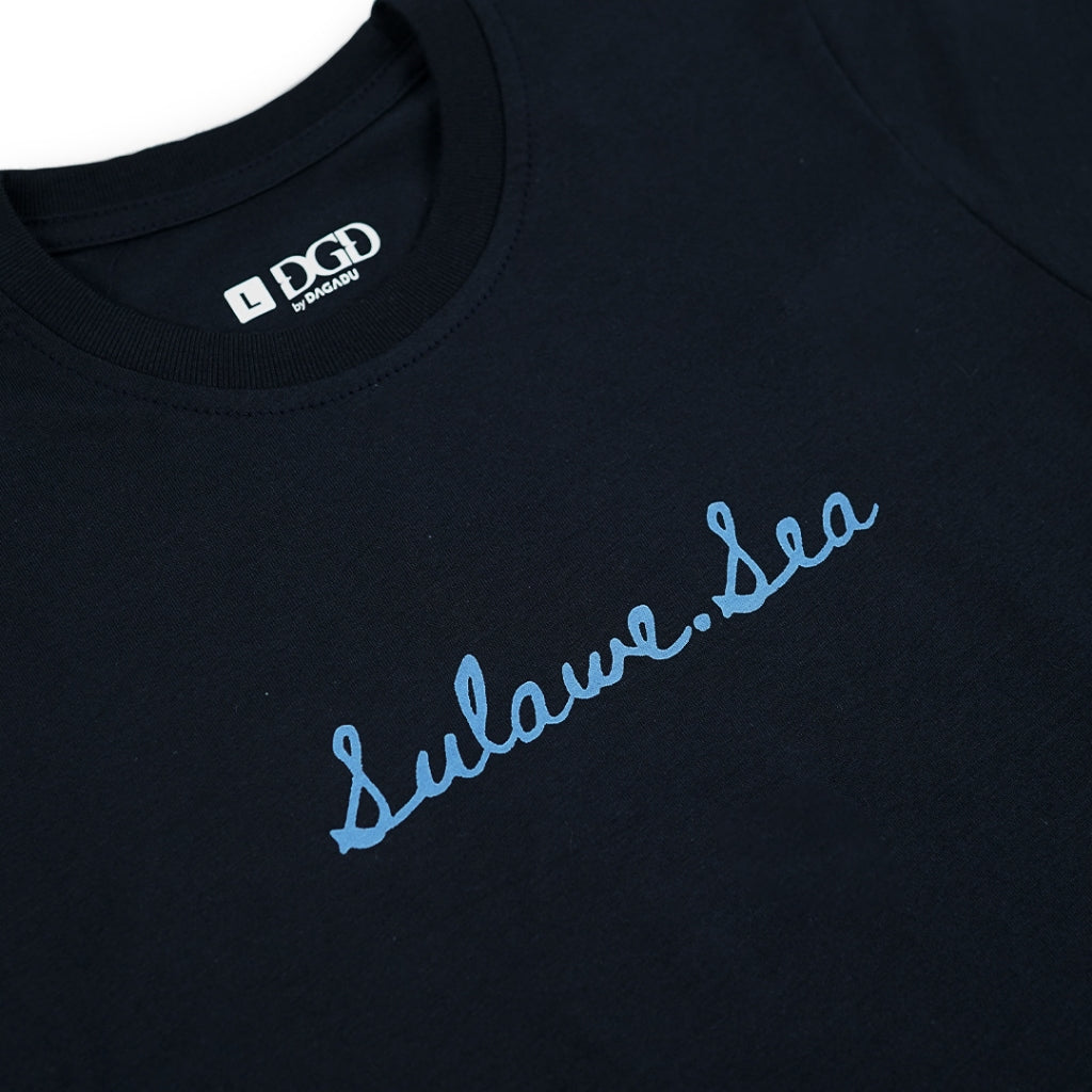 Dagadu Kaos Sulawesea - Biru Navy