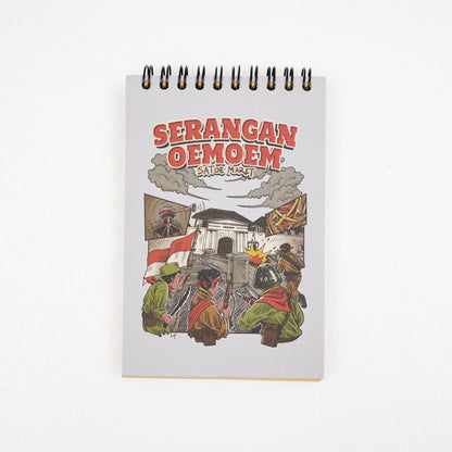 Notebook Dagadu Official Merch Museum Benteng Vredeburg