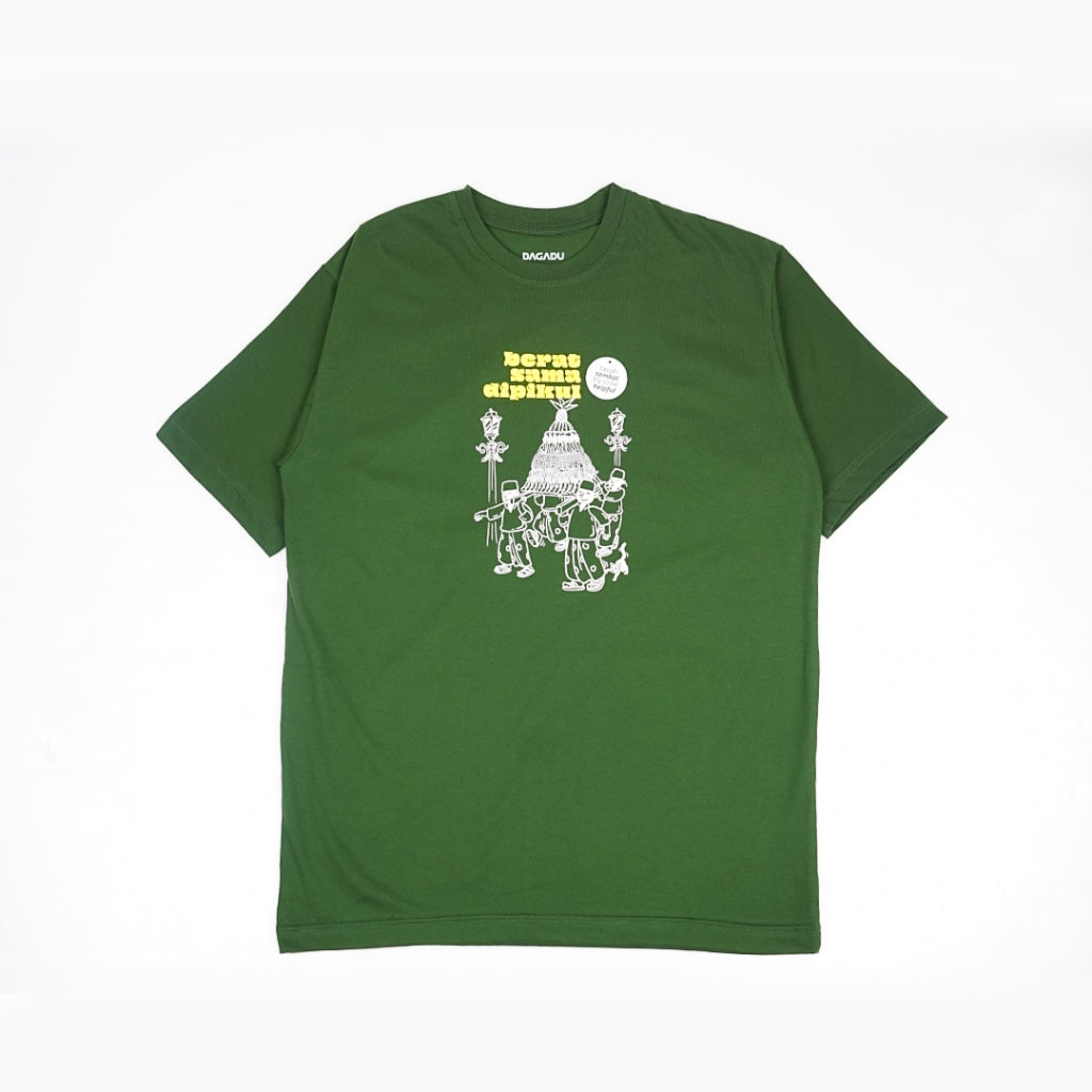 Dagadu Kaos Bigsize Berat Dipikul - Forest Elf