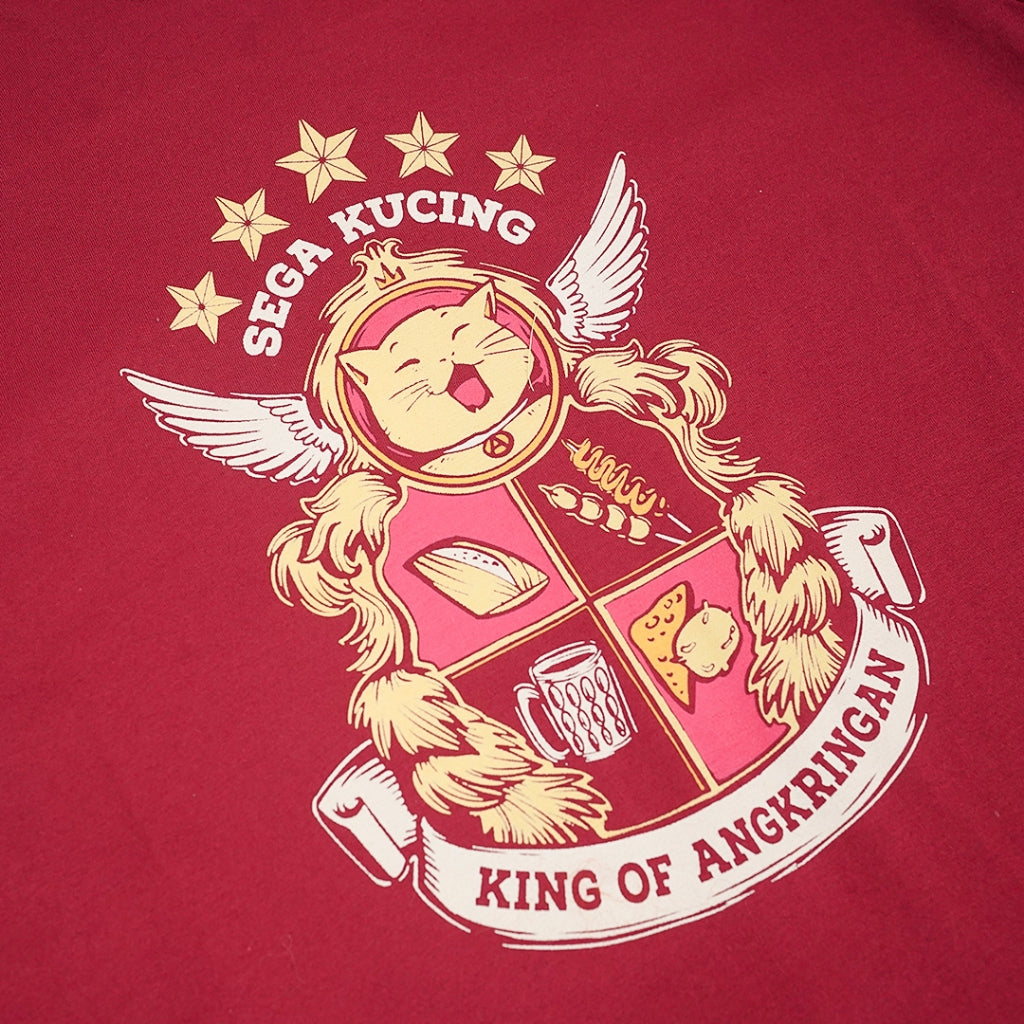 Dagadu Kaos Catringans - Bergundy