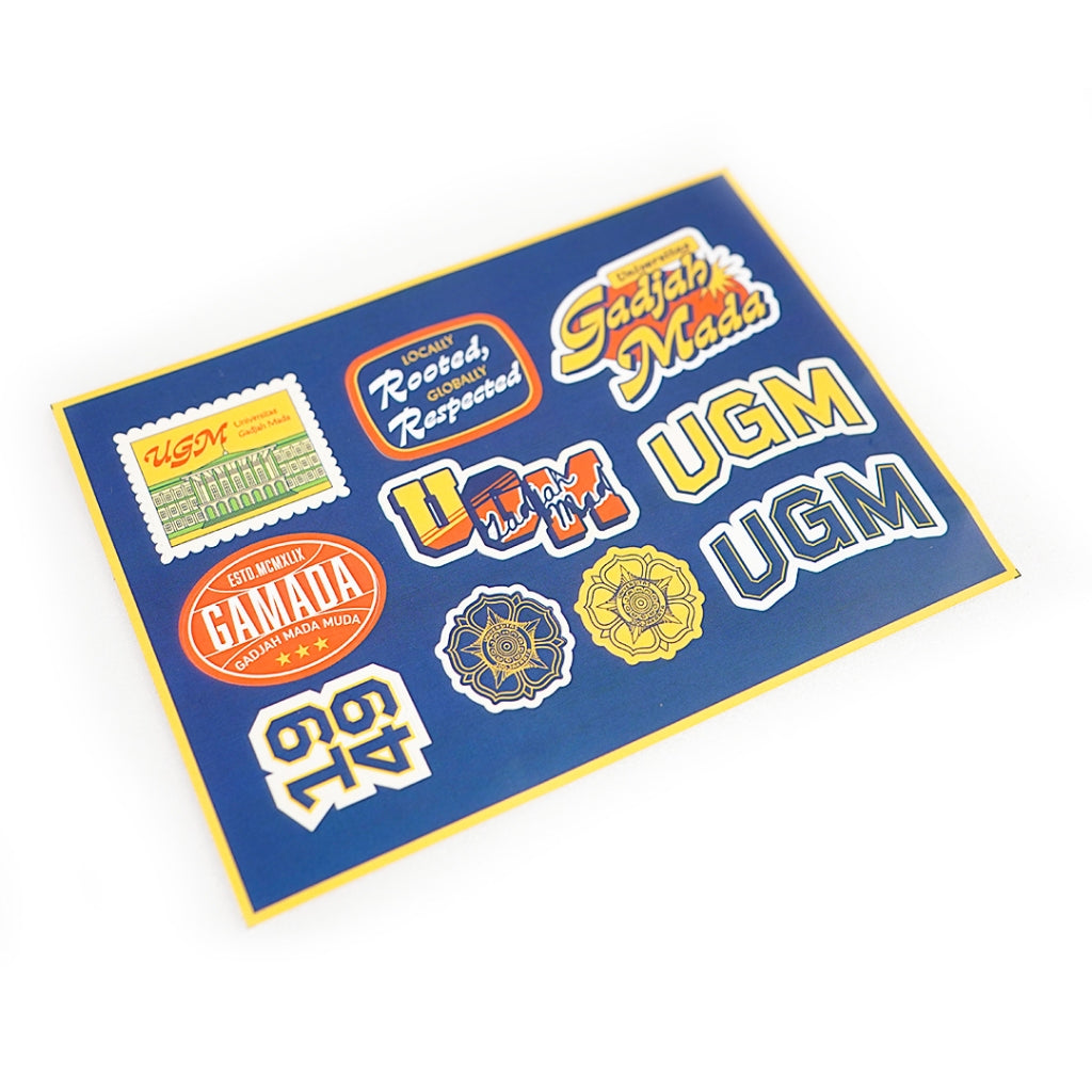 Sticker Merch UGM x Dagadu