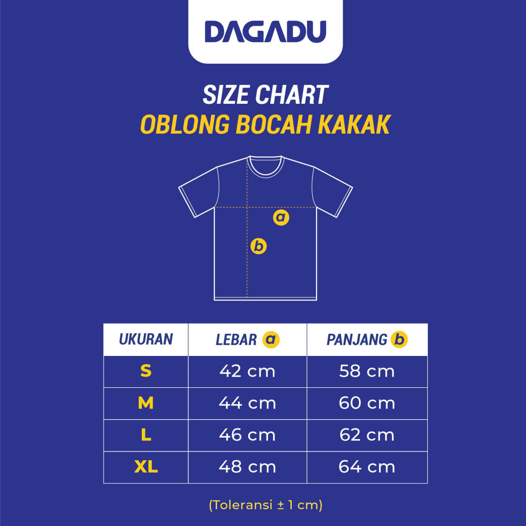 Dagadu Kaos Anak 7 - 14 Tahun Raceline - Toffee