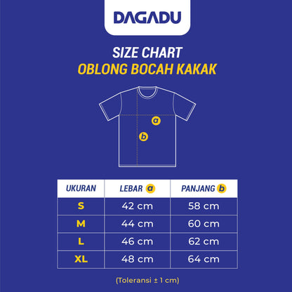 Dagadu Kaos Anak 7 - 14 Tahun Raceline - Toffee