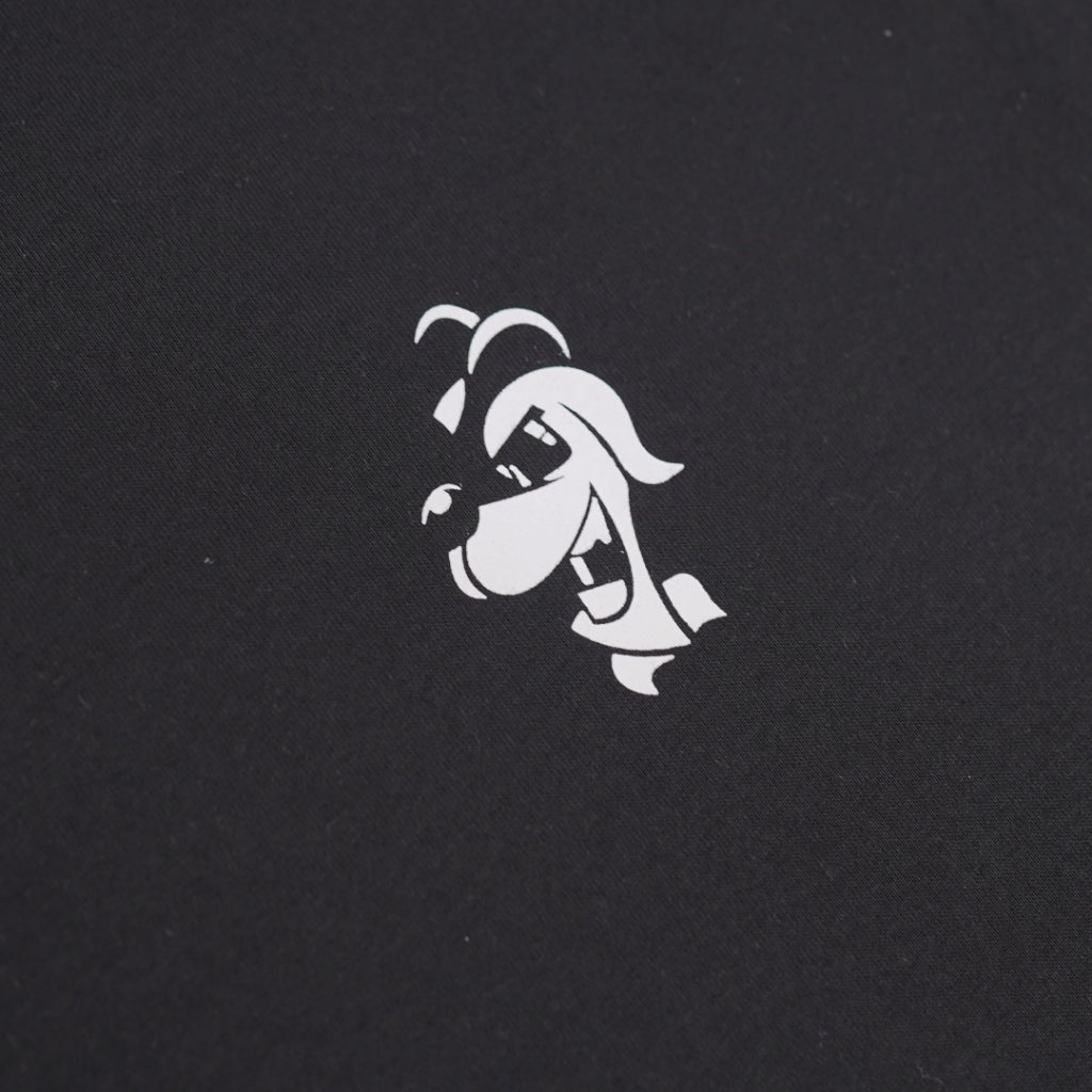 Kaos RIB Lengan Panjang Official Merch Manunggaling Shaggydog x Dagadu - Hitam
