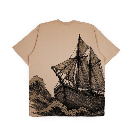 Dagadu Kaos Pinisi - Beige
