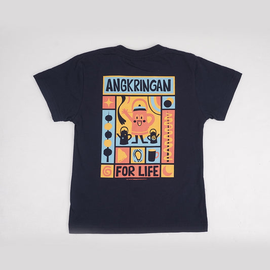 Dagadu Kaos Anak 0-7 Tahun Angkringan - Navy