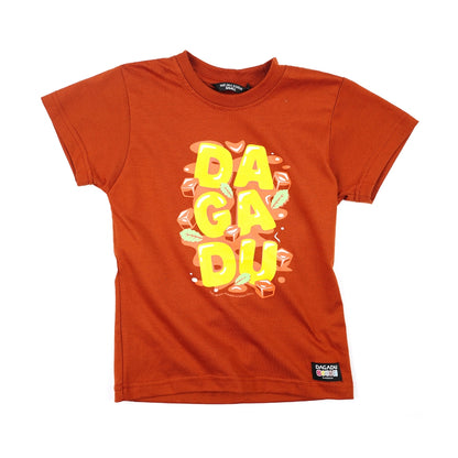 Dagadu Kaos Anak Usia 0-7 Tahun Freshy - Autumn Orange