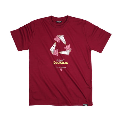 Dagadu Kaos Revisitdjok - Burgundy