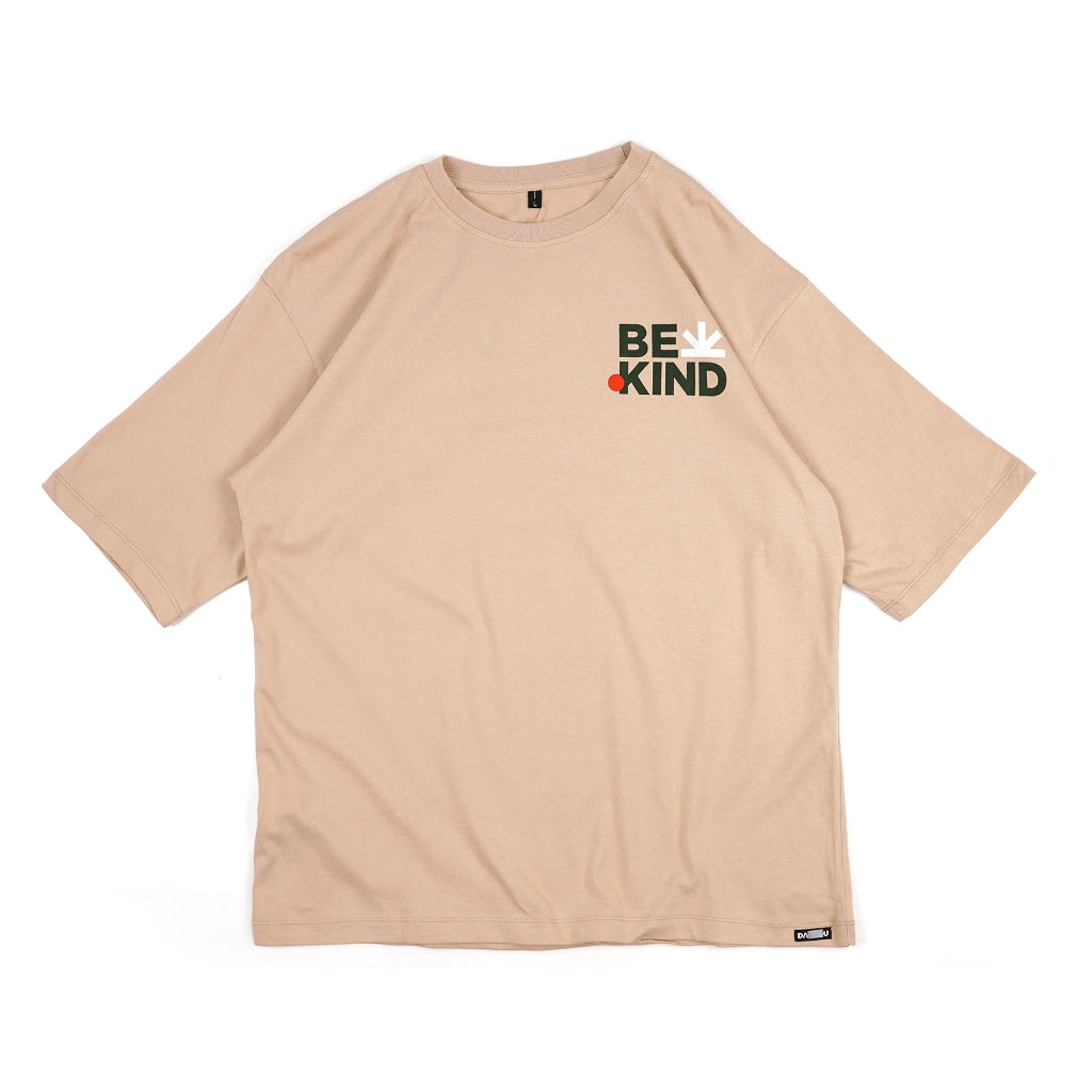 Dagadu Kaos Oversize Be Kind - Beige